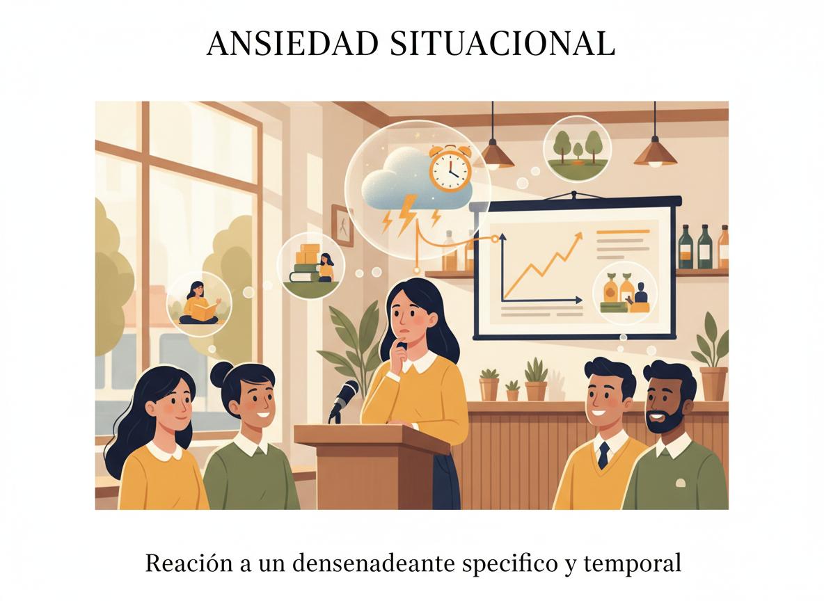 ¿Qué es la ansiedad situacional?