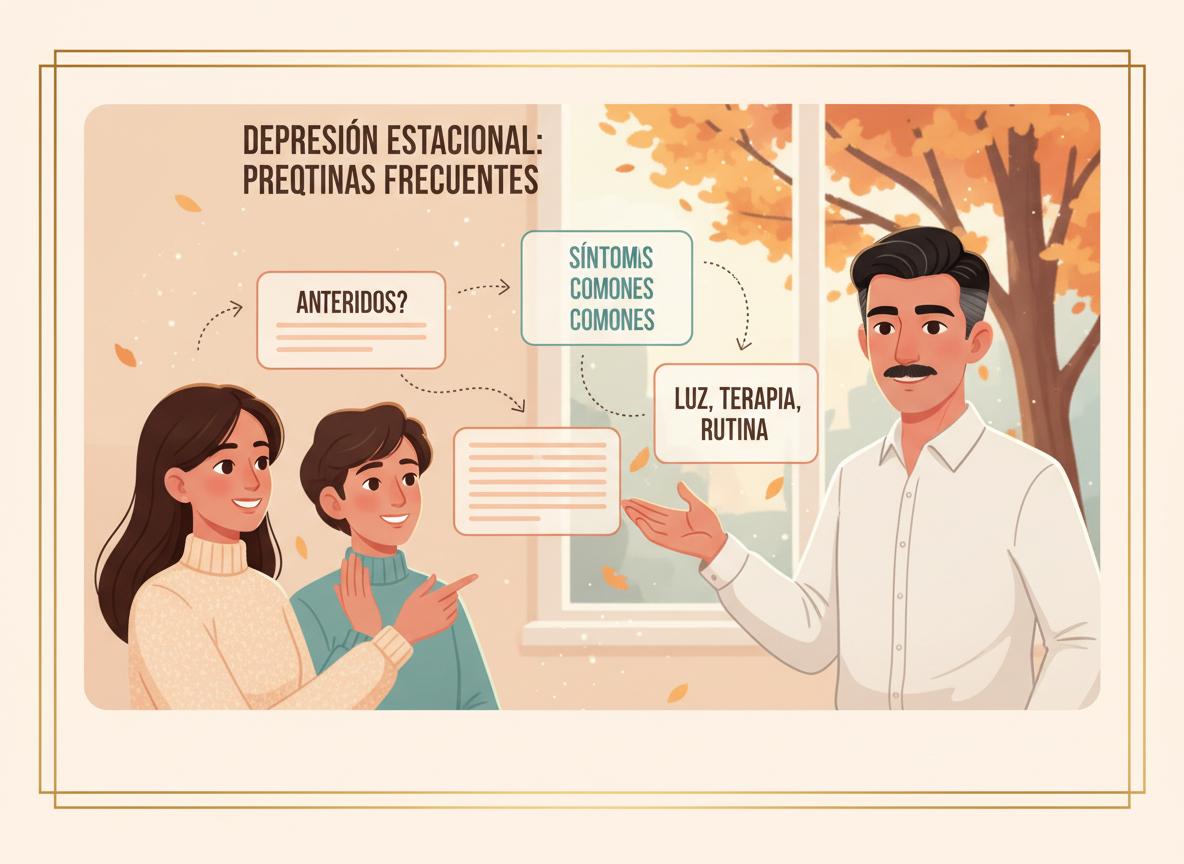 Preguntas frecuentes sobre depresion estacional
