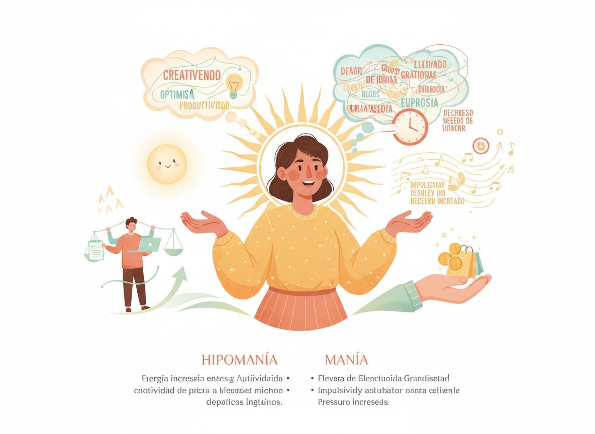 Como se nota la mania en la vida diaria