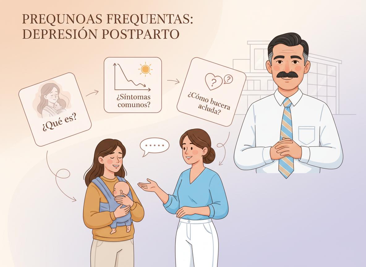 Preguntas frecuentes sobre depresion postparto
