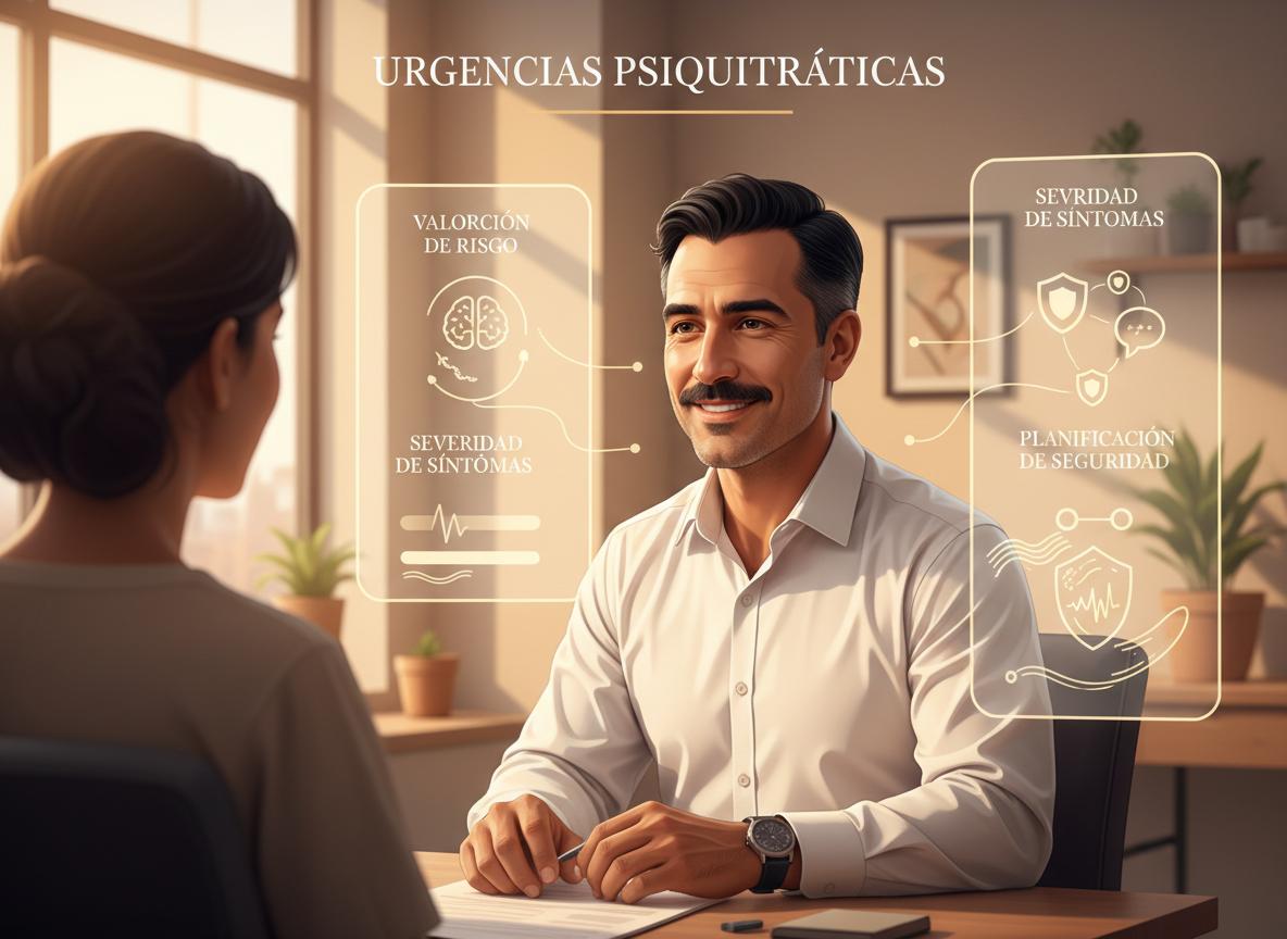 Pasos inmediatos ante una urgencia psiquiatrica