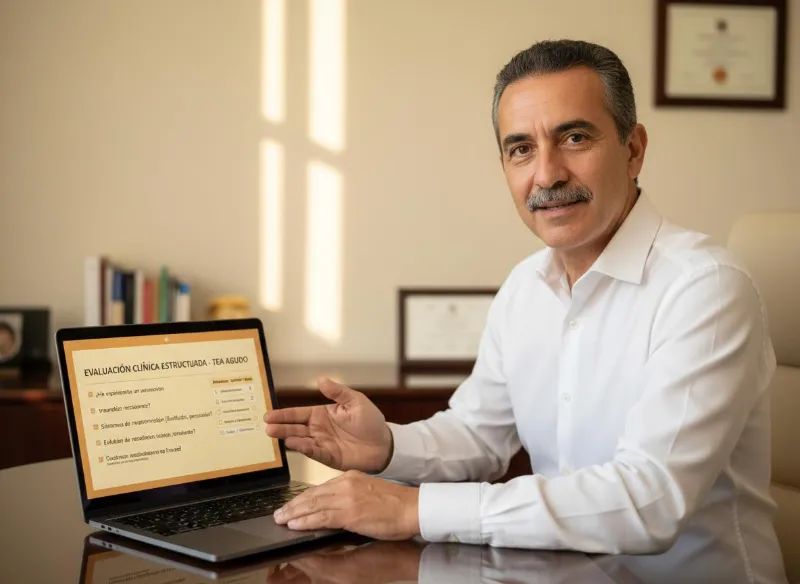 Perfil educativo propio de estrés agudo · 40 señales