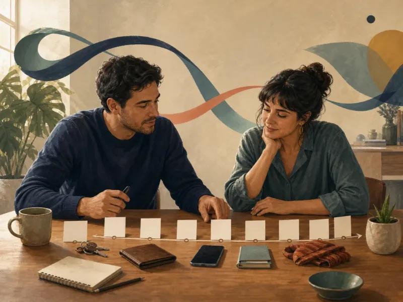 Dos adultos diseñan una EPR gradual, colaborativa y segura con pasos pequeños