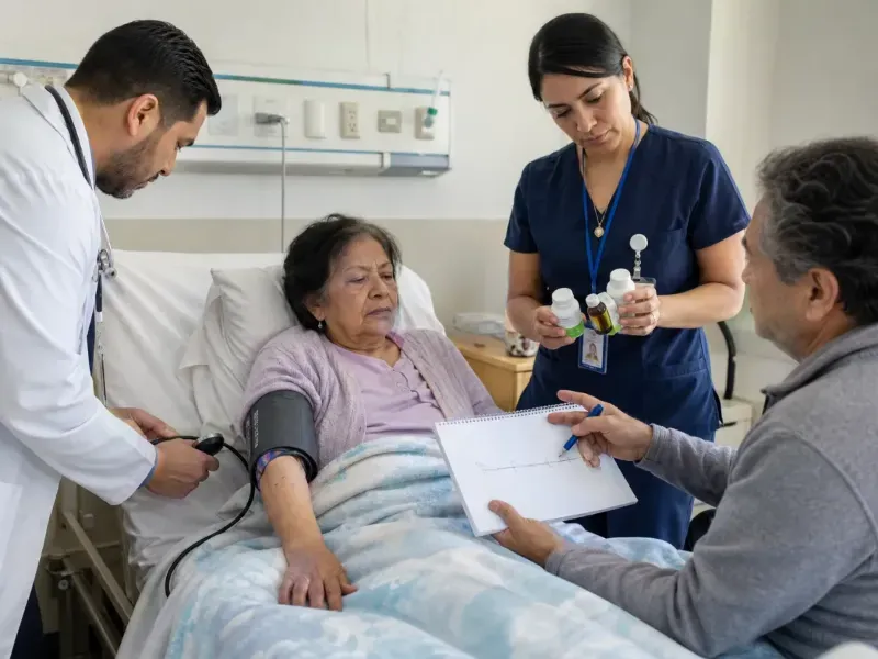 Equipo cl&iacute;nico integra examen f&iacute;sico, medicamentos y cronolog&iacute;a aportada por la familia