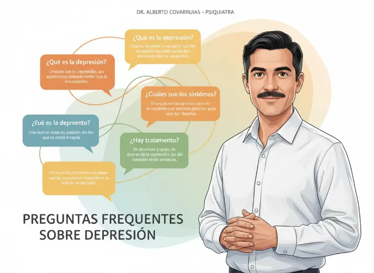Preguntas frecuentes sobre depresión en adultos