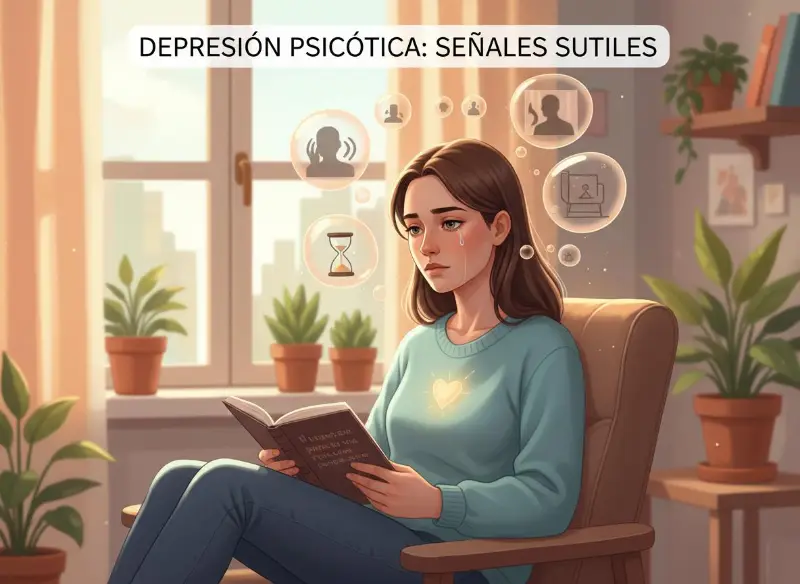 Como se presenta la depresion psicotica