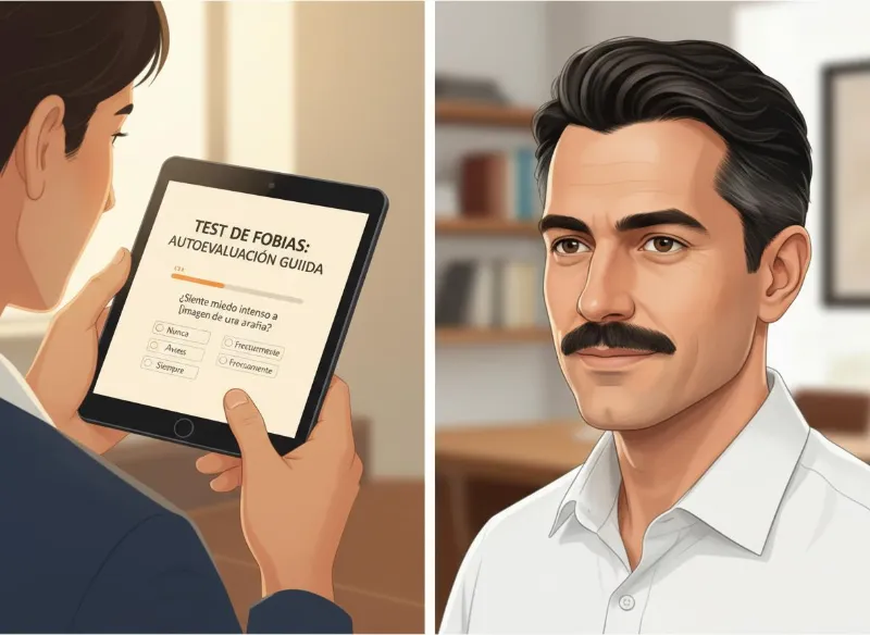 Perfil educativo completo de fobias específicas
