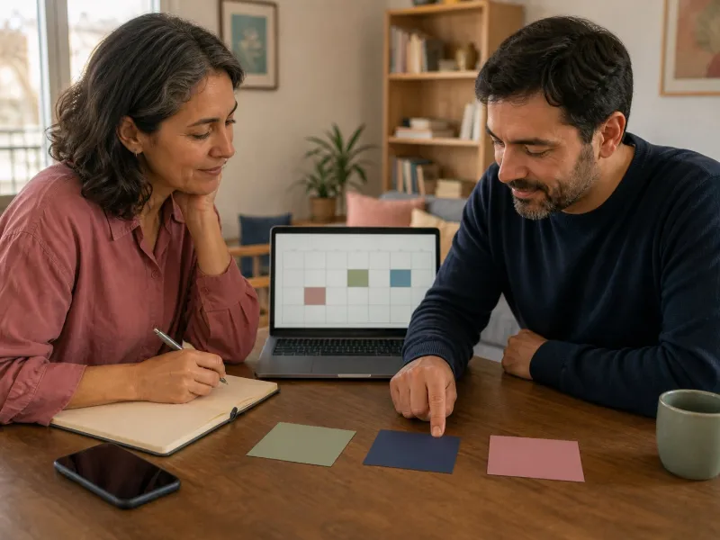 Plan compartido para reservar una consulta, pedir apoyo y reconocer una urgencia