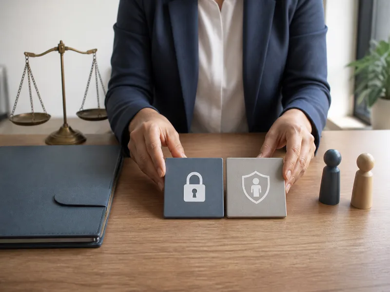 Equilibrio clínico entre confidencialidad, límites y seguridad