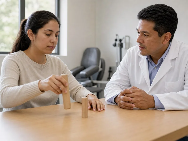 Evaluación funcional de movimiento, atención y coordinación mediante una tarea sencilla